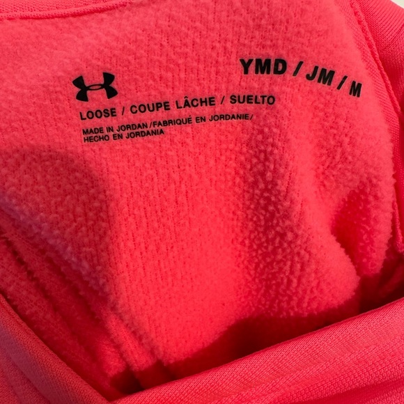 Big girls size Medium| Under Armour | Hoodie | Sequins flip - Picture 5 of 5